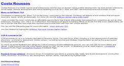 Desktop Screenshot of costaroussos.com
